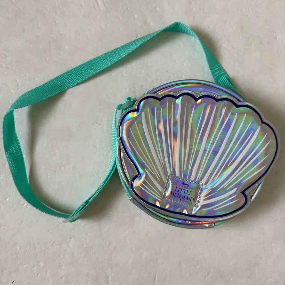 Disney The Little Mermaid Sea Shell Purse Shinny Ariel Inspired